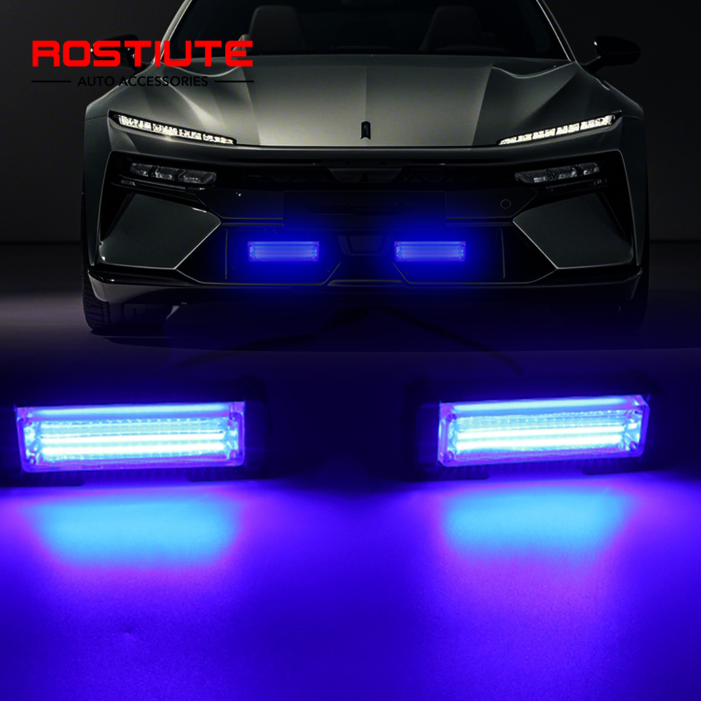 Sos Light Strobe - 2-in-1 COB Grille Strobe Licht 12V
