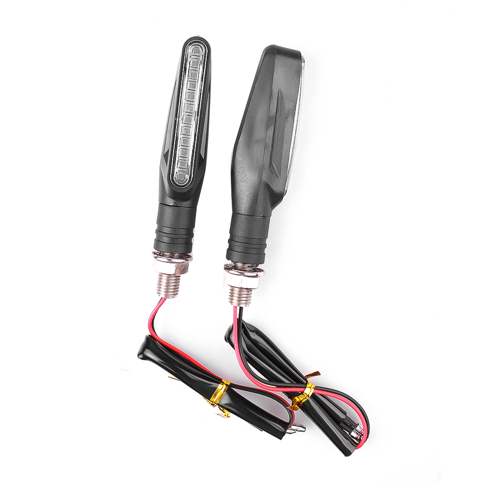 Sos Light Strobe - 2 Stuks Led Motorfiets Richtingaanwijzers Licht