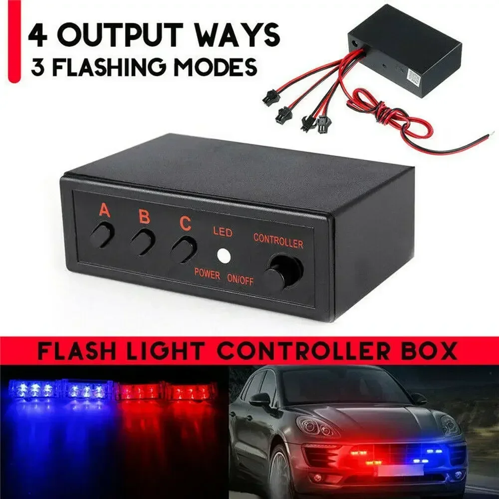 Sos Light Strobe - 4 Manieren Led Strobe Flitslicht Flasher