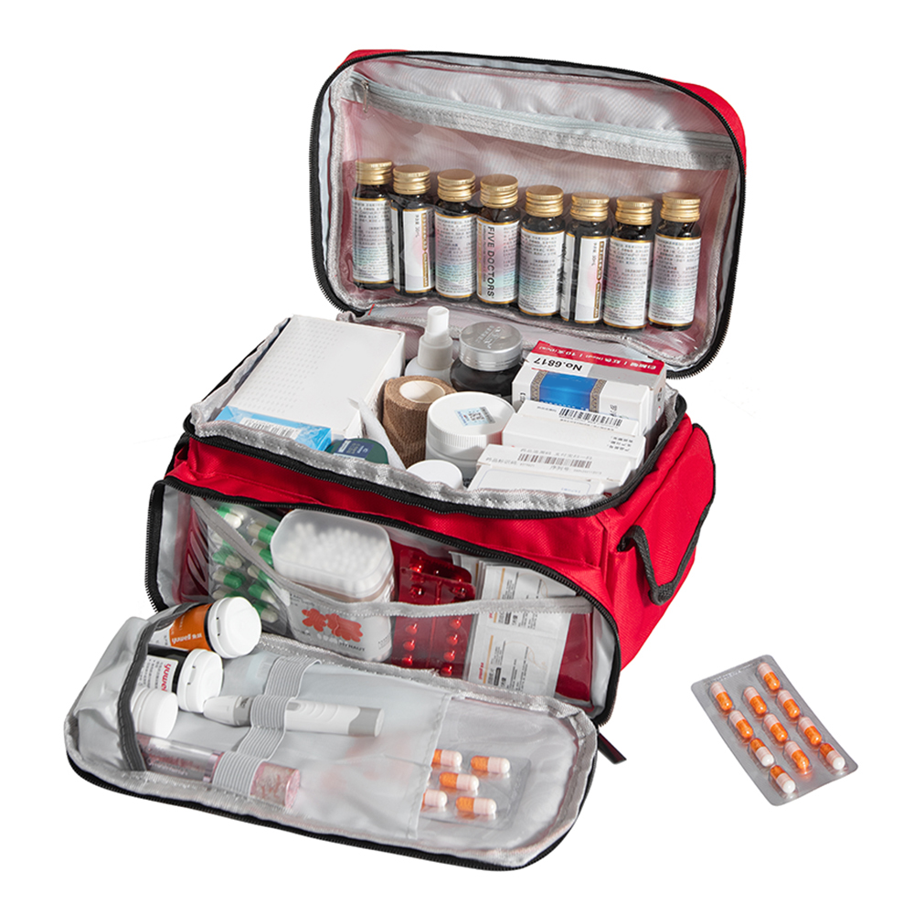 Bivy Bag Emergency - Draagbare EHBO-kit met hoge capaciteit, opbergtas