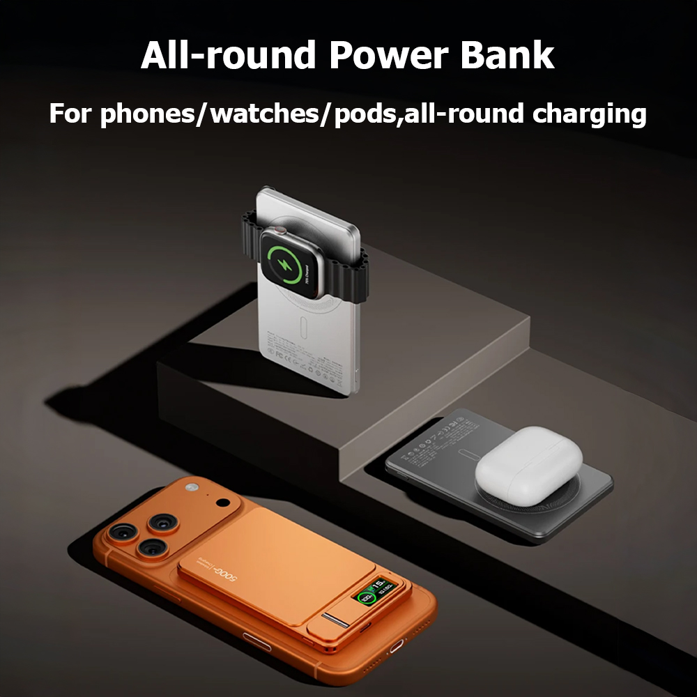 10000mAh Slimme MagSafe Powerb - Solar Emergency Charger recensie en prijs