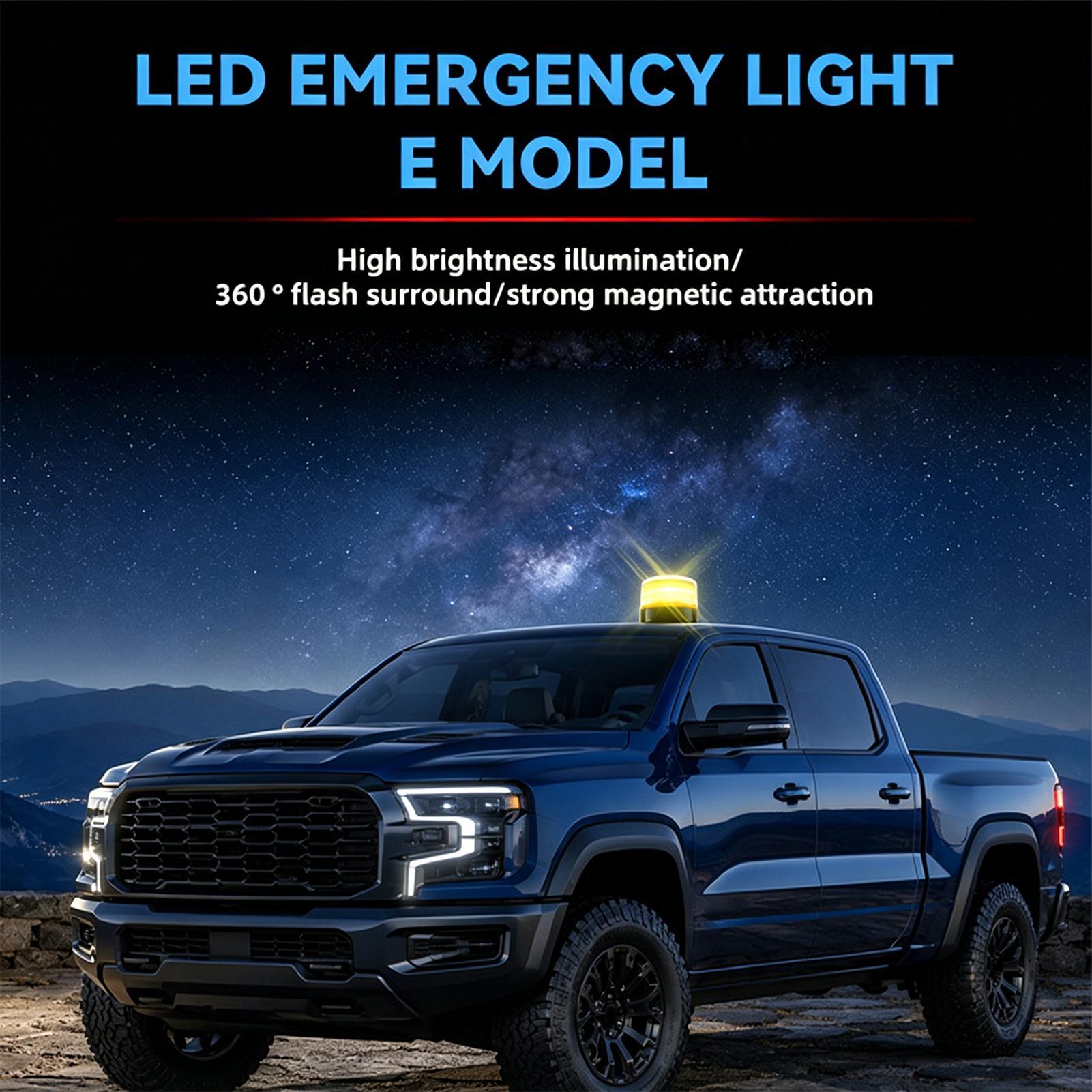 LED-bakellicht Amber knipperen - Sos Light Strobe recensie en prijs