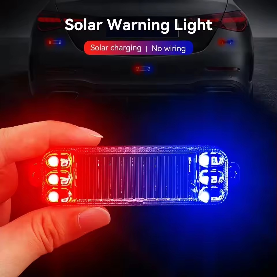 Auto's op zonne-energie, motor - Sos Light Strobe recensie en prijs