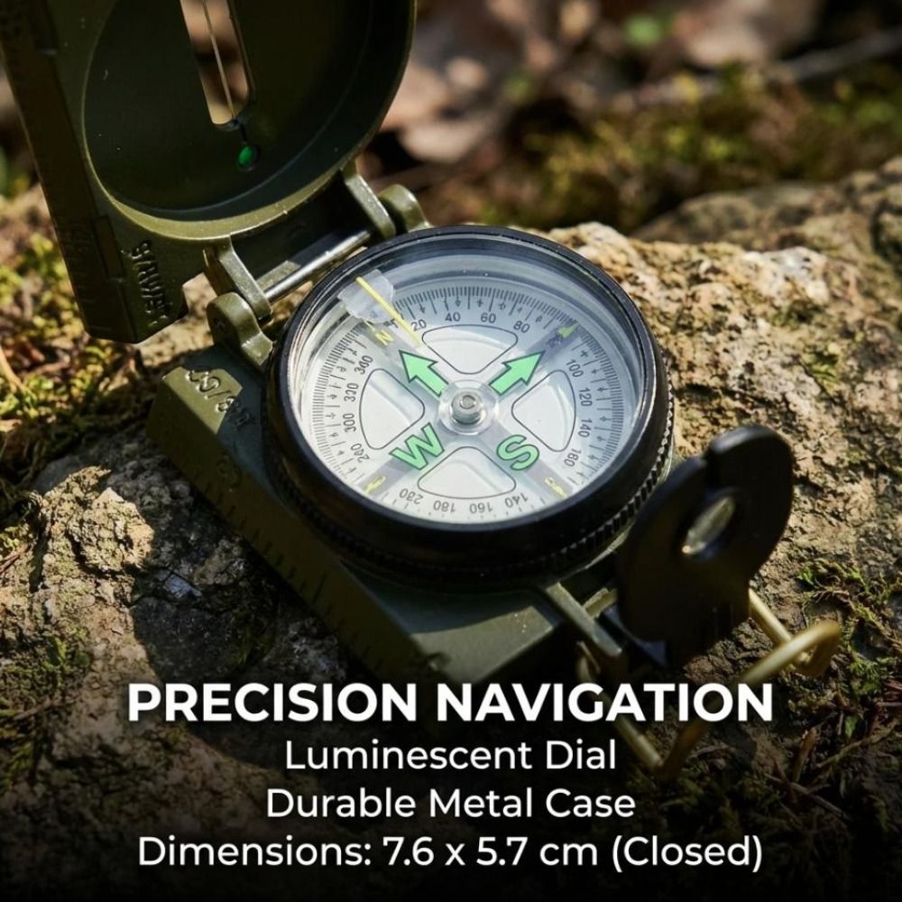 Waterdichte professionele komp - Compass Lensatic recensie en prijs