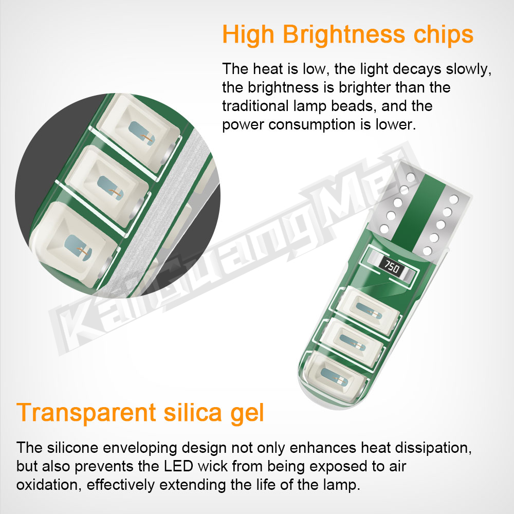 2/10PCS T10 W5W LED Licht Canb - Sos Light Strobe recensie en prijs