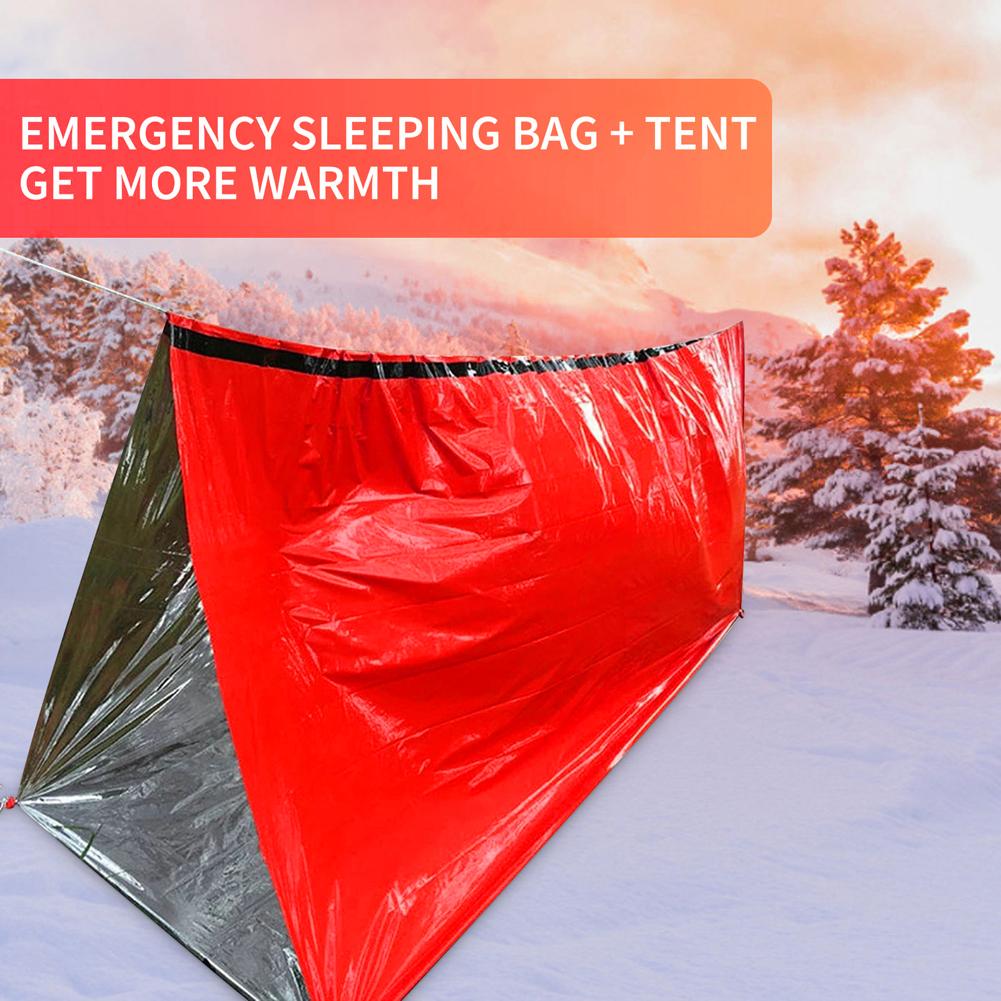 Draagbare waterdichte noodover - Bivy Bag Emergency recensie en prijs