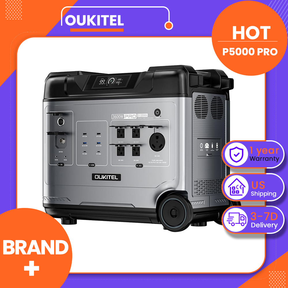 OUKITEL P5000 Pro draagbare kr - Solar Emergency Charger recensie en prijs