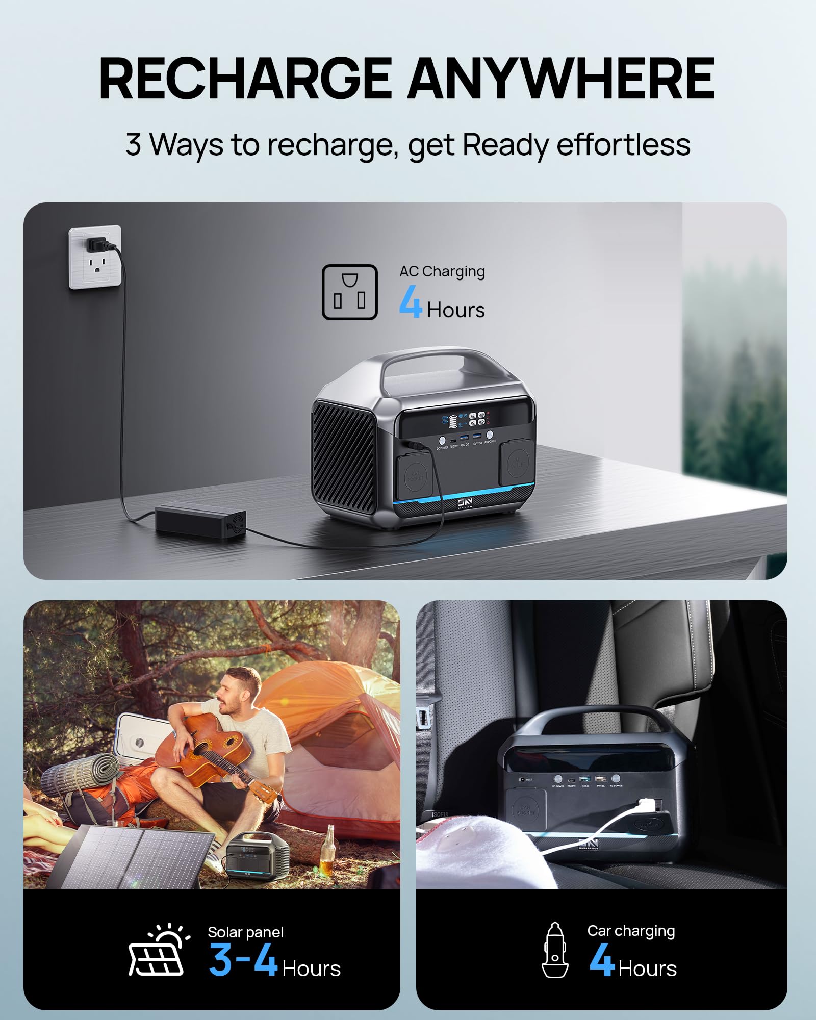 Daranener NEO300L 350W Draagba - Solar Emergency Charger recensie en prijs