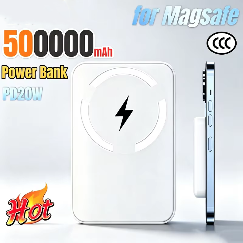 500000mAh Magnetische Draadloz - Solar Emergency Charger recensie en prijs