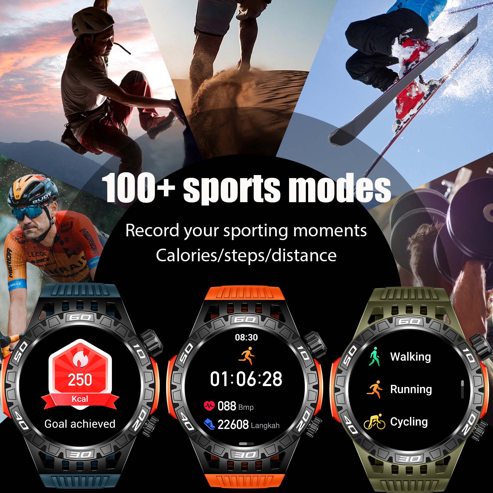 EIGIIS Smartwatch voor heren m - Compass Lensatic recensie en prijs